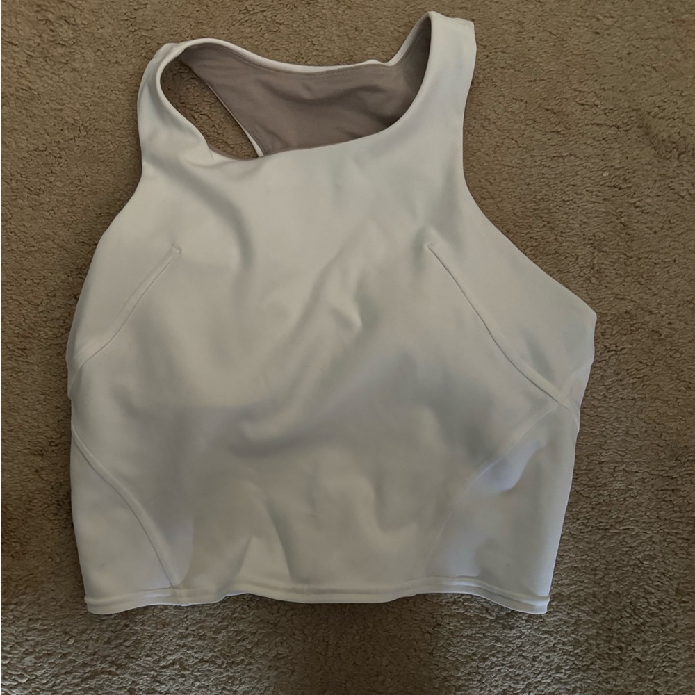 Wunder Train Racerback Tank - White